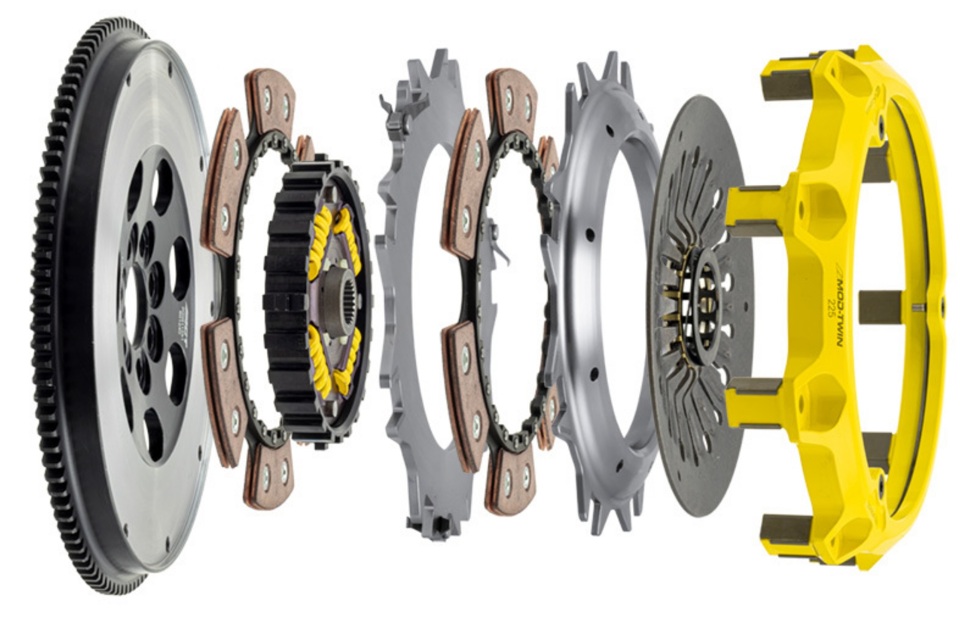Picture of ACT EVO 10 5-Spd Only Mod Twin XT Race Kit Sprung Hub Torque Cap 1120ft-lbs Not For Street Use