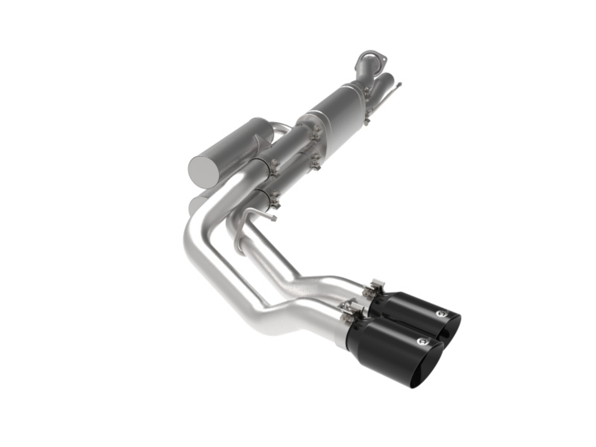 Picture of aFe Rebel Series 3in 409 SS Cat-Back Exhaust w- Black Tips 17-20 Ford F-250-F350 V8 6-2L-7-3L