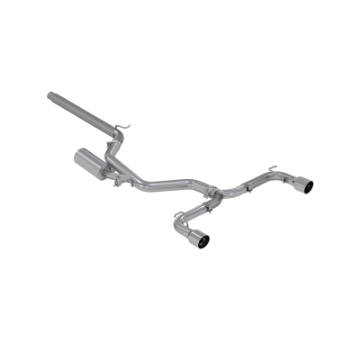 Picture of MBRP 15-20 VW 2-0L Turbo Golf GTI MK7 3in T304 Cat Back Exhaust w- Dual Split Rear Exit