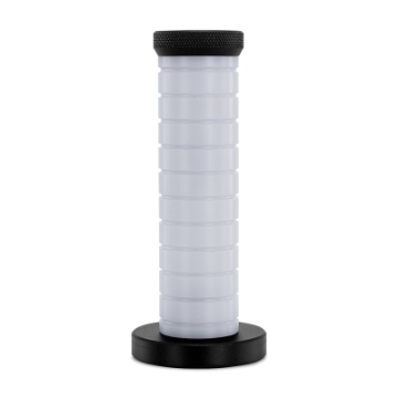 Picture of Mishimoto Weighted Grip Shift Knob - Black - White