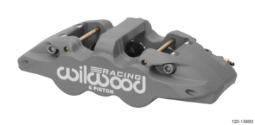 Picture of Wilwood Caliper-Aero6-R-H - Black Anodize -80 Thk Pad 1-75-1-38-1-38in Pistons -810in Disc