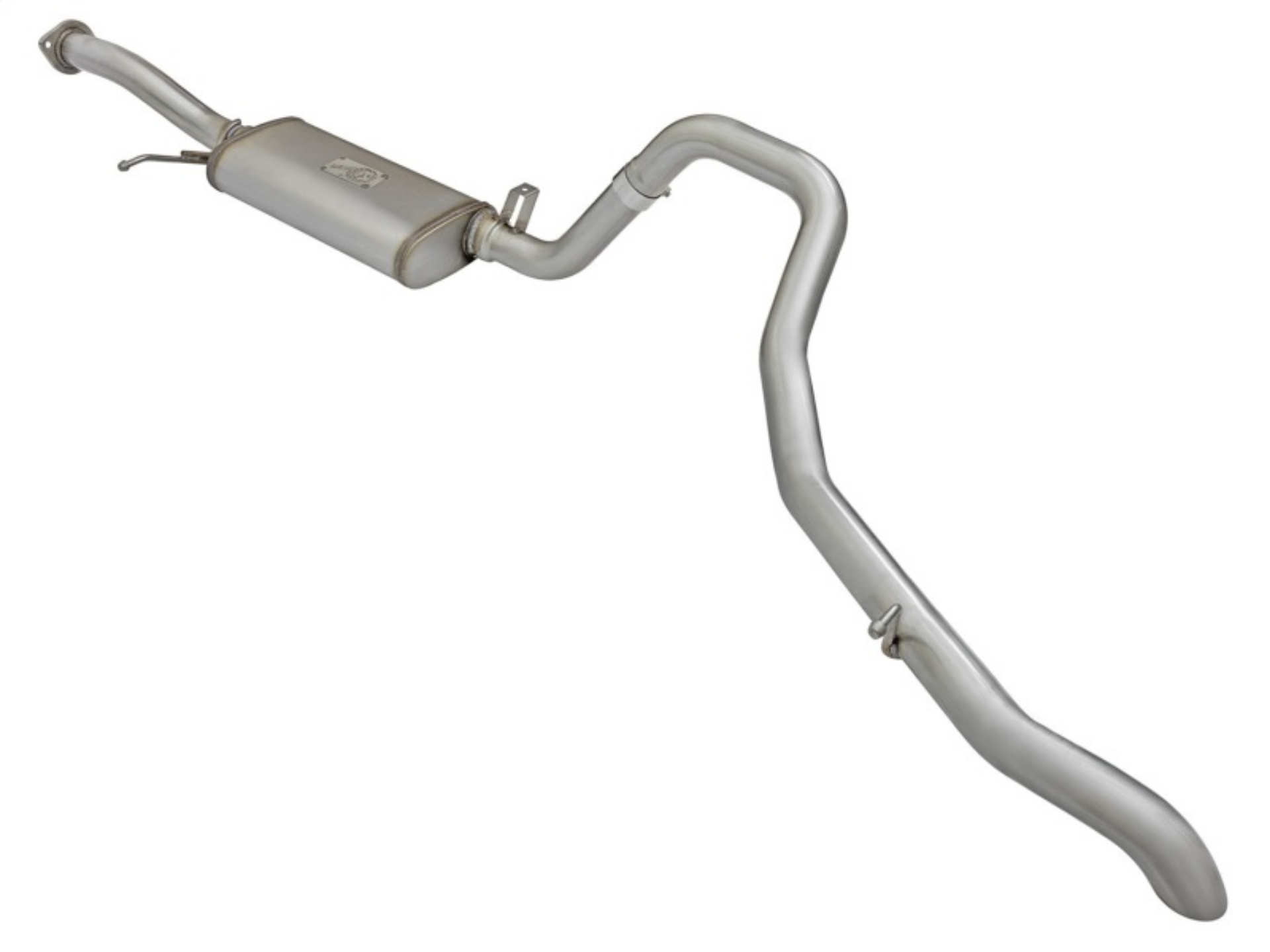 Picture of aFe MACHForce XP Exhaust Cat-Back 2-5in SS-409 01-19 Nissan Patrol L6 4-8L 4-Door Only