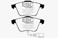 Picture of EBC 07-15 Audi TT-TTS Quattro - 12-14 VW Golf R Bluestuff Front Brake Pads