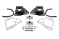 Picture of BMR Suspension 82-92 Chevy Camaro Caster-Camber Plates w- Lockout Plates - Black Hammertone