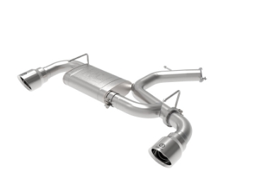 Picture of aFe Takeda Exhaust Axle-Back 19-20 Hyundai Veloster N 304SS Polished Dual Tips Exhaust