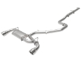 Picture of aFe Takeda Exhaust Cat-Back 19-20 Hyundai Veloster N 304SS Polished Dual Tips Exhaust