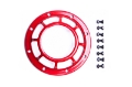 Picture of Hella Exclusive Horn Cover - Red - Includes Hardware Single