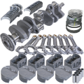 Picture of Eagle Chevy Pro Street 384 Rotating Assembly 4140 Crankshaft w- 4340 I Beam Rods & Flat Top Pist