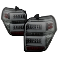 Picture of Spyder Toyota 4Runner 10-14 LED Tail Lights - Sequential Turn Signal - Smoke ALT-YD-T4R10-SEQ-SM