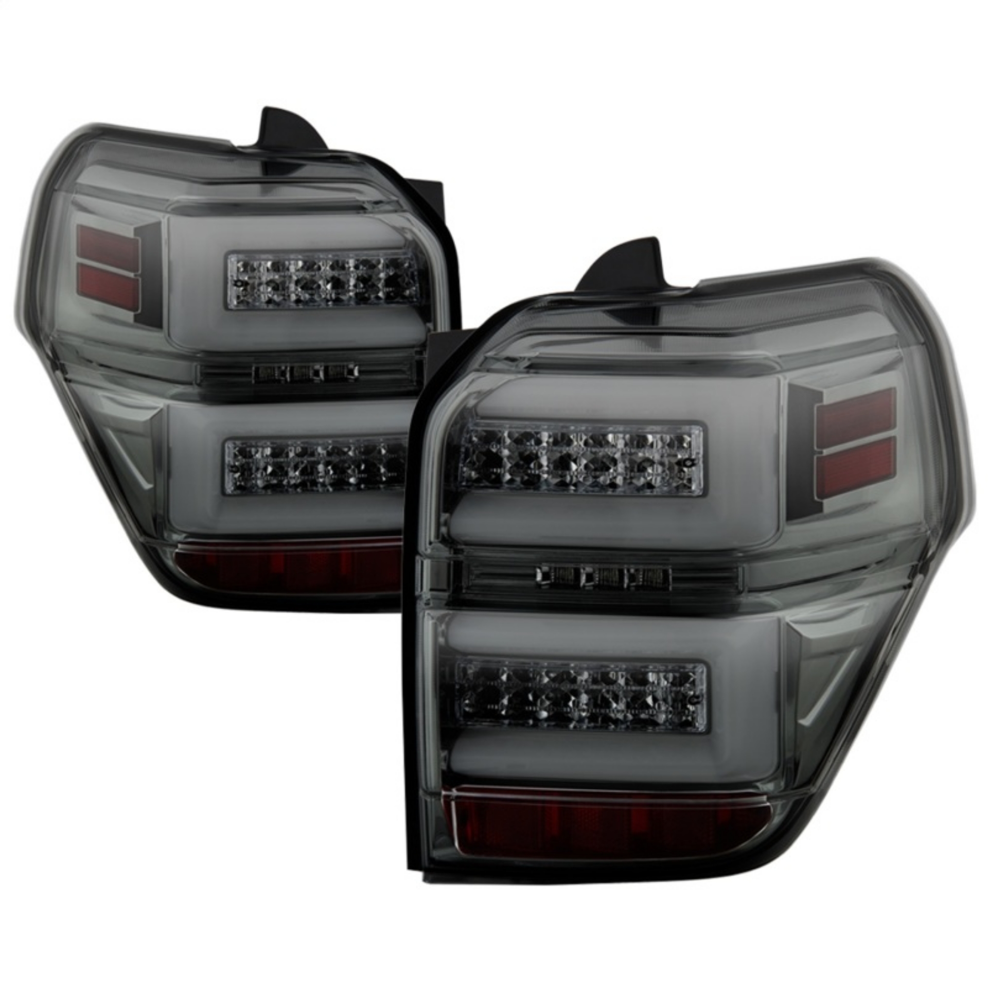 Picture of Spyder Toyota 4Runner 10-14 LED Tail Lights - Sequential Turn Signal - Smoke ALT-YD-T4R10-SEQ-SM