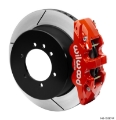 Picture of Wilwood AERO4 RearTruck Kit 14-25in Red 1997-2018 Nissan Y61 Patrol w-lines