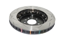 Picture of DBA 09-15 Lotus Evora F Front Slotted 5000 Series 2 Piece Rotor Assembled w- Black Hat