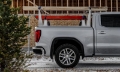 Picture of Access ADARAC Almnm Uprights 12in Vert Kit 2 Uprights w- 1 66in Cross Bar Matte Black Truck Rack