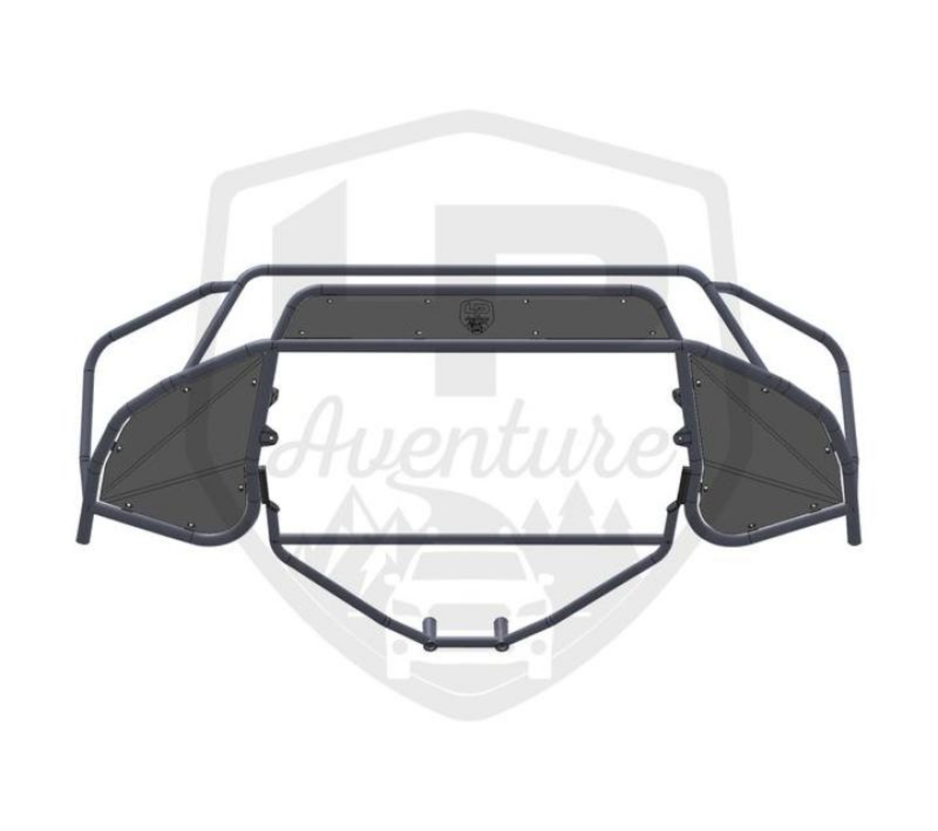 Picture of LP Aventure 2020 Subaru Outback Big Bumper Guard w-Full Armor - Powder Coated