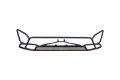 Picture of LP Aventure 2020 Subaru Outback Big Bumper Guard - Powder Coated