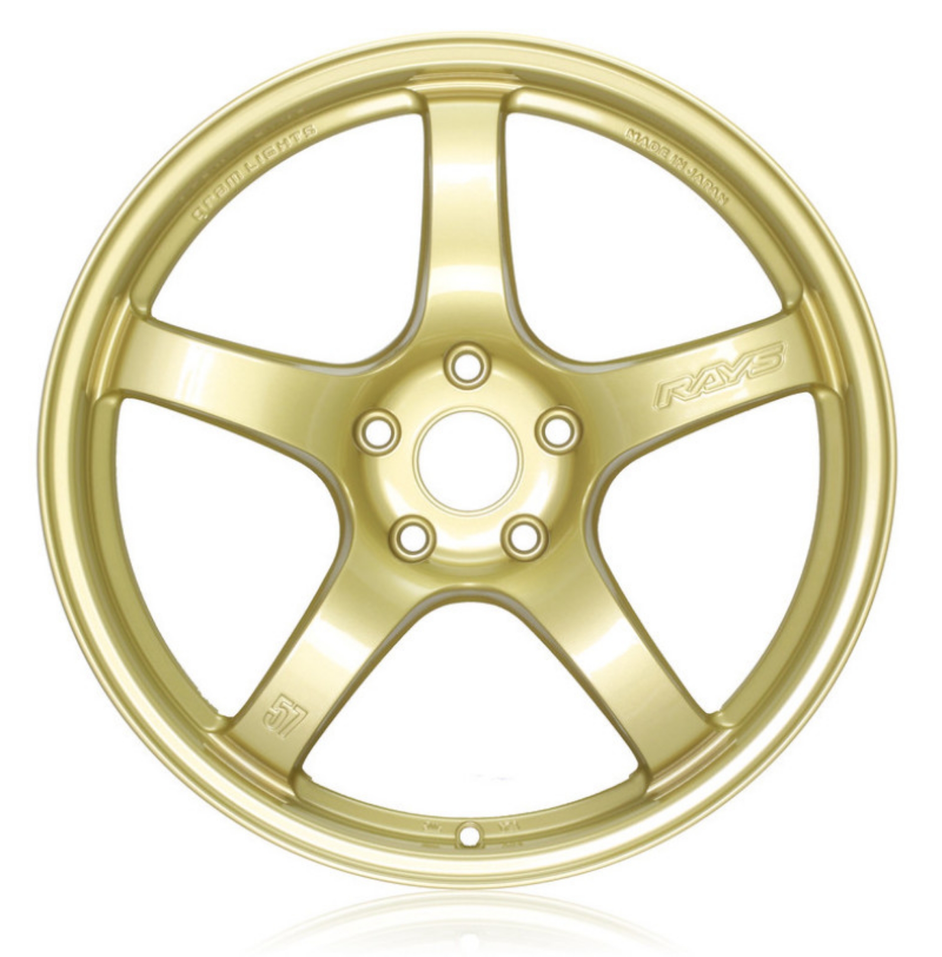 Picture of Gram Lights 57CR 17x9 +38 5x114-3 E8 Gold Wheel Min Order Qty 20