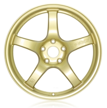 Picture of Gram Lights 57CR 17x9 +38 5x114-3 E8 Gold Wheel Min Order Qty 20