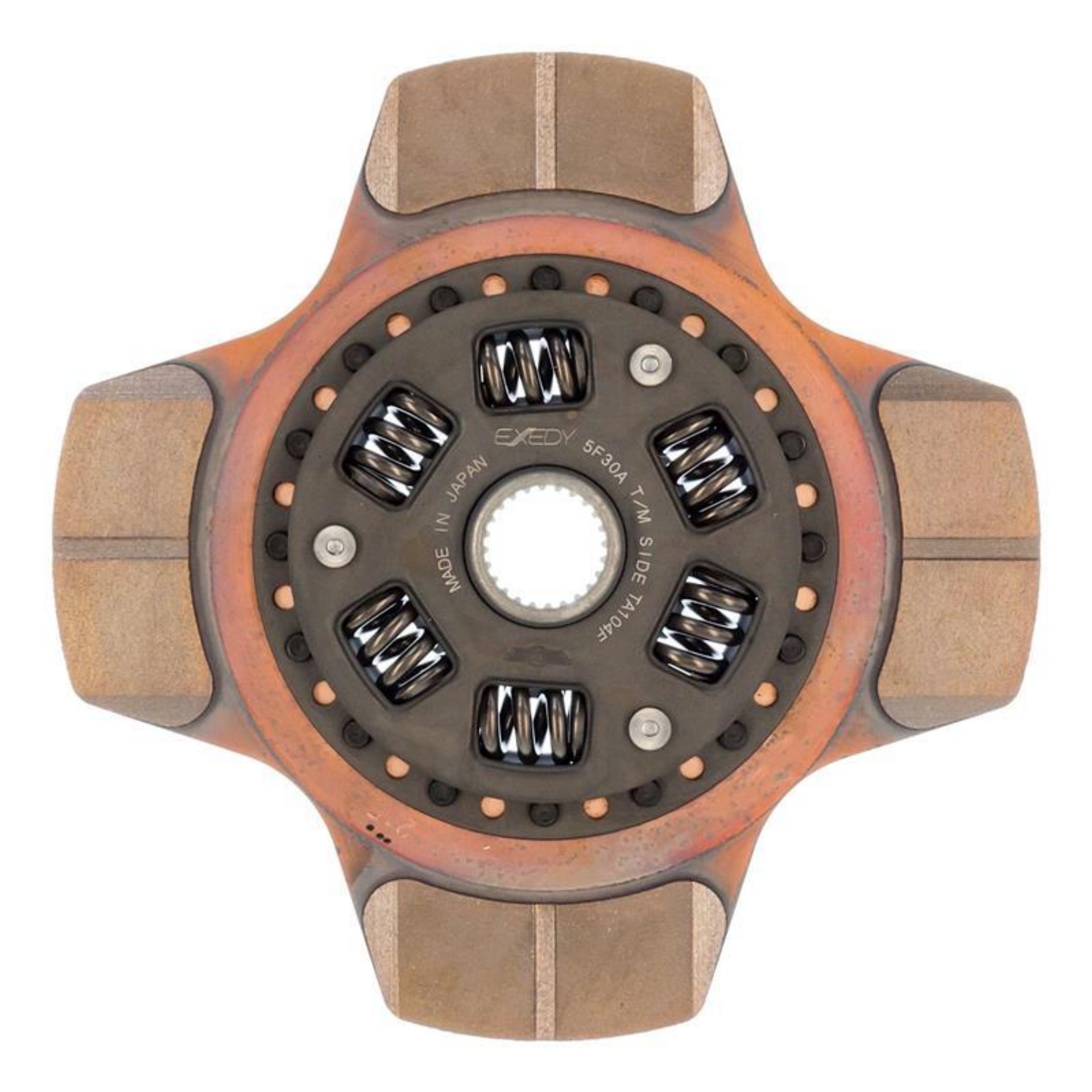 Picture of Exedy Replacement Clutch Disc Stage 2 Cerametallic 4 Puck Disc for 08951P4 - 08951P4FW