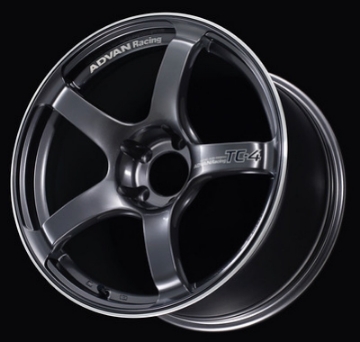 Picture of Advan TC4 17x8-0 +38 5-114-3 Racing Gunmetallic & Ring Wheel