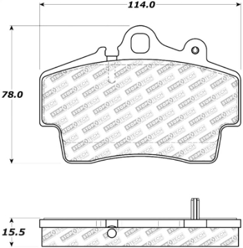 Picture of StopTech Street Select Brake Pads w- Hardware - Front