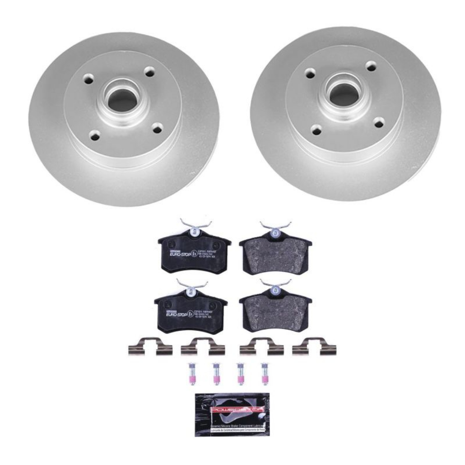 Picture of Power Stop 92-90 Volkswagen Corrado Rear Euro-Stop Brake Kit
