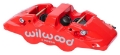 Picture of Wilwood Caliper-Forged Dynalite w-Dust Seal-Red 4-04in Pistons 1-25 Disc