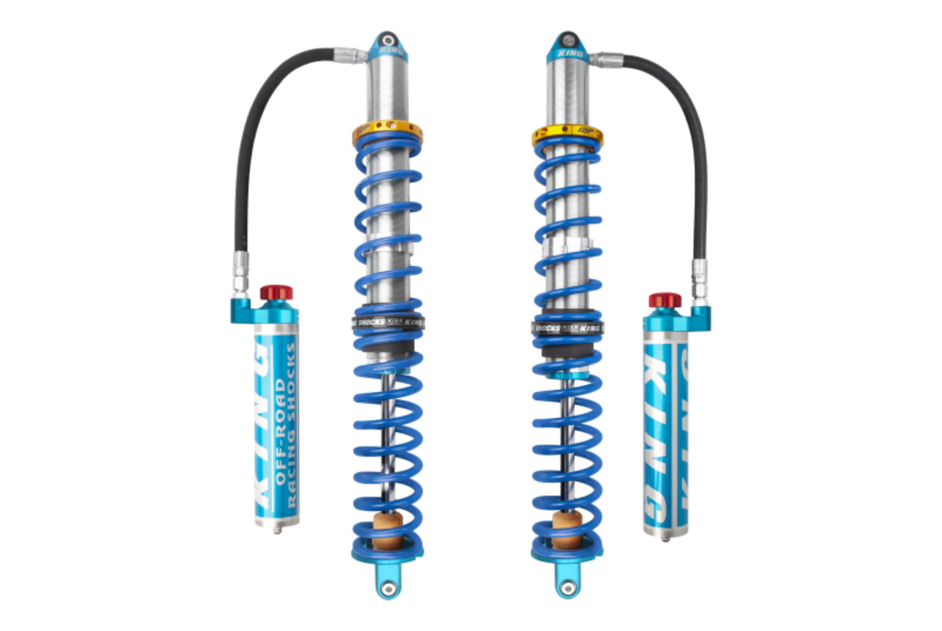Picture of King Shocks 14+ Polaris RZR-XP1000-Turbo Rear 2-5 Internal Bypass Remote Coilover w- Adjuster
