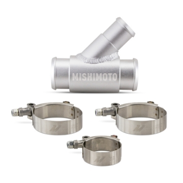 Picture of Mishimoto 13-14 Dodge Ram 6-7L Cummins Aluminum Coolant Y-Pipe