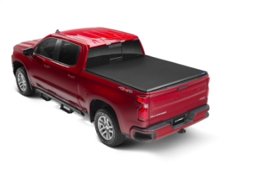 Picture of Lund 2020 Chevy Silverado 2500 HD 8ft- Bed Genesis Tri-Fold Tonneau Cover - Black