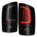 Picture of ANZO 2002-2006 Dodge  Ram 1500 LED Tail Lights w- Light Bar Black Housing Smoke Lens