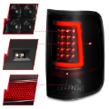 Picture of ANZO 2004-2006 Ford F-150 LED Tail Lights w- Light Bar Black Housing Smoke Lens