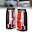 Picture of ANZO 2015-2020 Chevrolet Tahoe LED Tail Lights w- Light Bar Chrome Housing Clear Lens