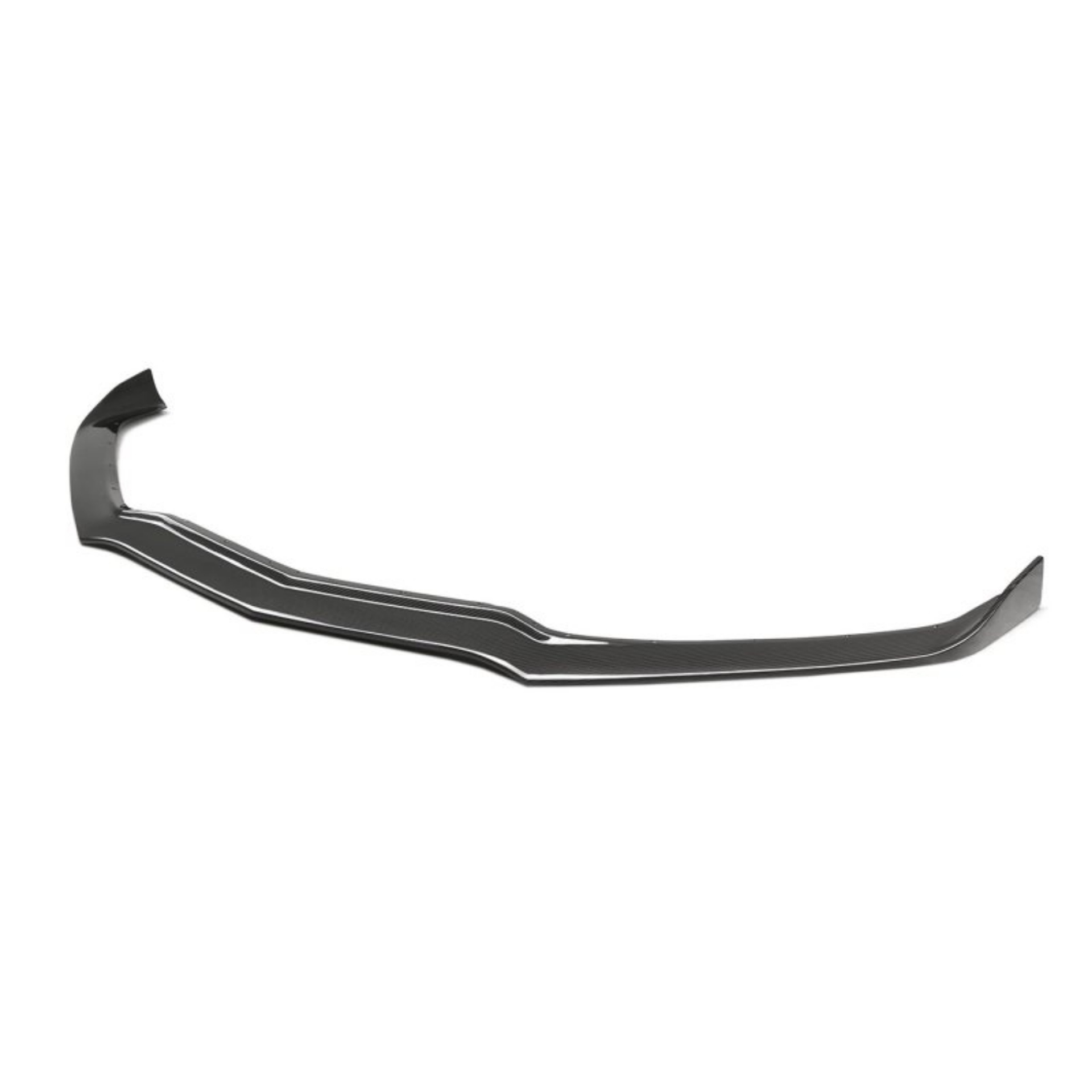 Picture of Anderson Composites 20-21 Chevrolet Corvette C8 Stingray Type-MB Carbon Fiber Front Splitter