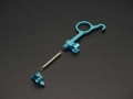 Picture of Cusco Billet Aluminum Blue Anodized Oil Level Dip Stick Stopper 2013+ FRS - BRZ