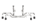 Picture of AFe MACH Force-Xp 304 Stainless Steel Cat-Back Exhaust Carbon 2020 Chevrolet Corvette C8