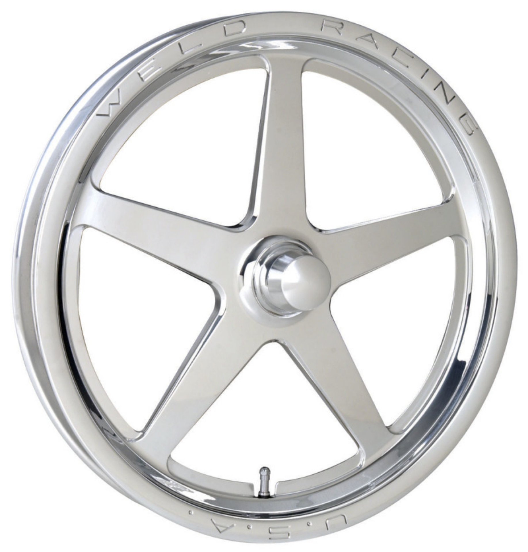 Picture of Weld Alumastar 1-Piece 17x3-5 - Strange Spindle BP - 1-75in- BS Polished Wheel - Non-Beadlock