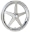 Picture of Weld Alumastar 1-Piece 17x3-5 - Strange Spindle BP - 1-75in- BS Polished Wheel - Non-Beadlock