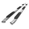 Picture of Westin 2020 Chevy Silverado 2500-3500 Crew Cab 8ft Bed PRO TRAXX Nerf Step Bars - Stainless Steel