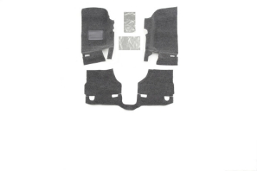 Picture of BedRug 11-16 Jeep JK 2Dr Front 3pc Floor Kit Incl Heat Shields