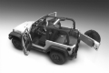 Picture of BedRug 11-16 Jeep JK 2Dr Front 3pc Floor Kit Incl Heat Shields