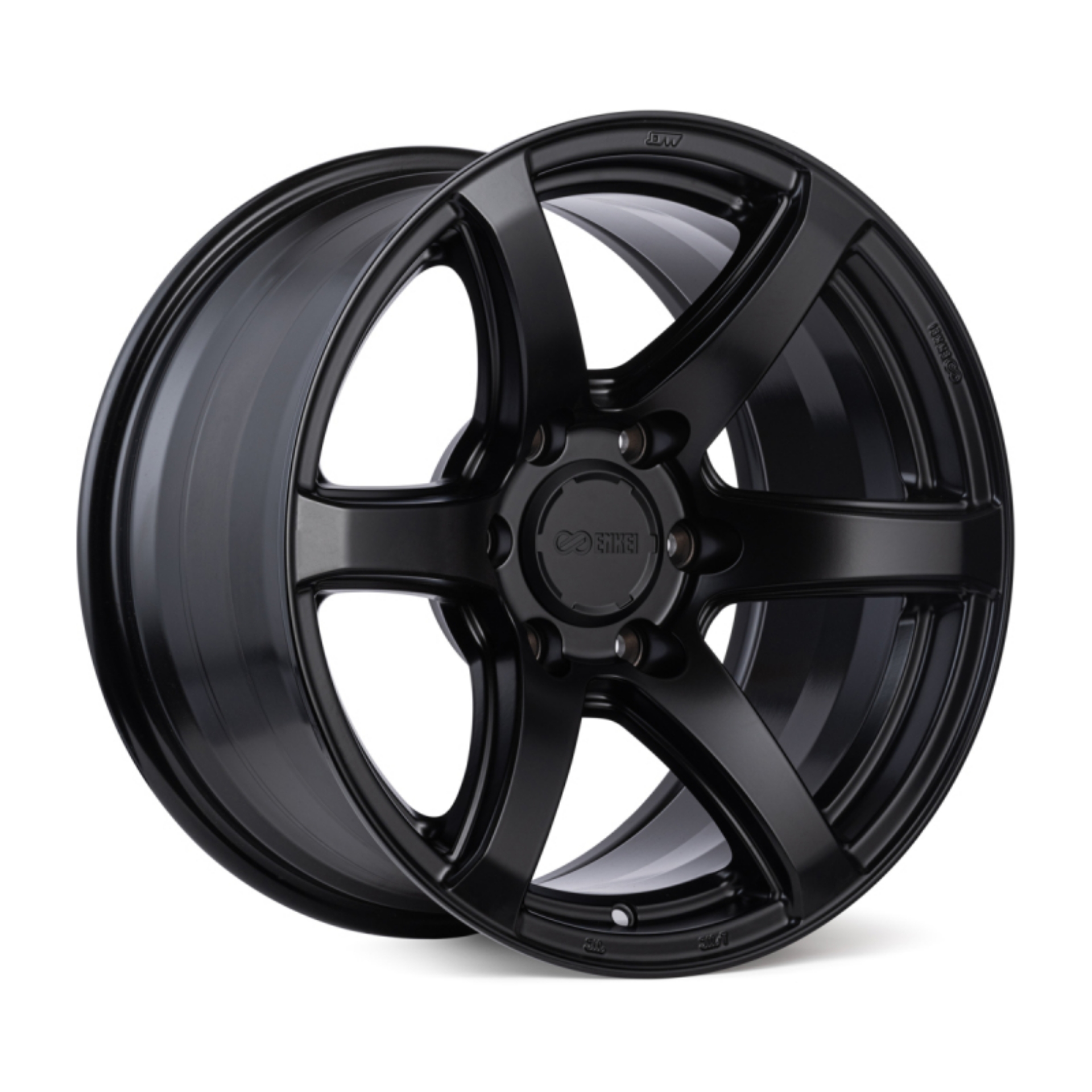 Picture of Enkei Cyclone 16x8 6x139-7 0mm Offset 106-1 Bore - Matte Black Wheel