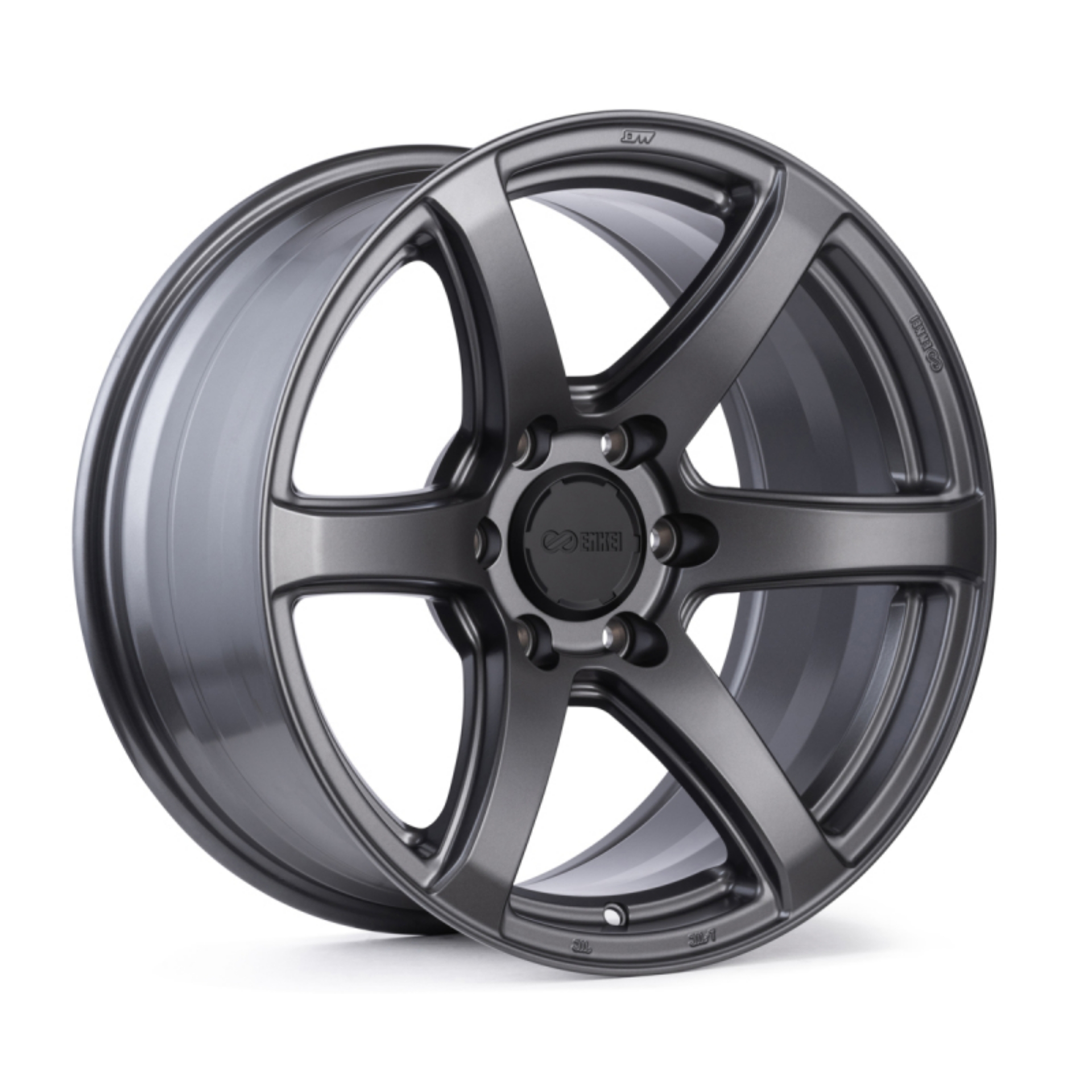 Picture of Enkei Cyclone 16x8 6x139-7 0mm Offset 106-1 Bore - Matte Gunmetal Wheel
