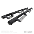 Picture of Westin 2020 Chevy Silverado 2500-3500 Crew Cab 8ft Bed W2W Nerf Step Bars - Textured Black