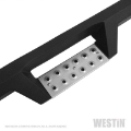 Picture of Westin 2020 Chevy Silverado 2500-3500 Crew Cab 8ft Bed W2W Nerf Step Bars - Textured Black