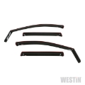 Picture of Westin 13-19 Ford Escape In Channel Wind Deflector 4pc - Smoke