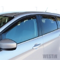 Picture of Westin 13-19 Ford Escape In Channel Wind Deflector 4pc - Smoke