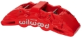 Picture of Wilwood Caliper Red SX6R 4-04in Piston 1-25in Disc