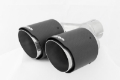Picture of MBRP Universal Carbon Fiber Dual Tip 4in OD-2-5in Inlet