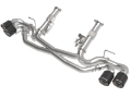 Picture of aFe MACH Force-Xp 3in to 2-1-2in 304SS Cat-Back No Muff- 2020 Chevy Corvette 6-2L - Carbon Tip