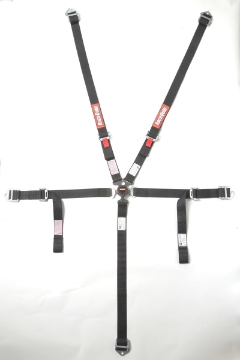 Picture of RaceQuip Black JR- CAMLOCK 5pt Seat Belt